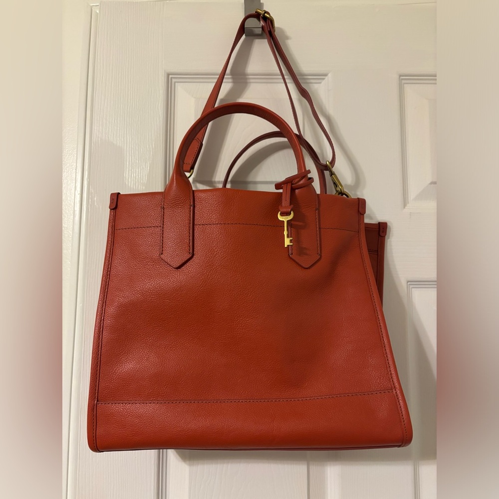 Fossil Leather Handbag. Excellent Condition.